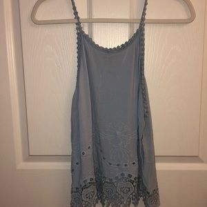 Kendall and Kylie Blue Tank Top